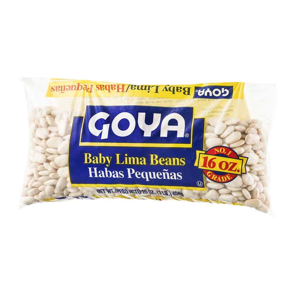 Goya Baby Lima Beans, Dry, 1 lb. Bag - Walmart.com