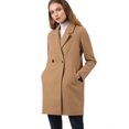 thumbnail image 1 of Manteau Trench Raglan à Revers Croisé pour Femme Kahki m (US 10), 1 of 6