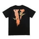 thumbnail image 1 of Camiseta De Manga Corta Con Cuello Redondo Para Hombre Camisetas Con Estampado De Letras En V Camisetas De Hip Hop De Algodón,Black-L oso de fresa vestir, 1 of 5