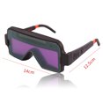thumbnail image 1 of Gafas de soldadura de oscurecimiento automático con energía solar de color, gafas de soldador con sensores para plasma MMA, 1 of 5