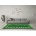 thumbnail image 3 of Ahgly Company Indoor Rectangle Oriental Emerald Green Traditional Area Rugs, 8' x 10', 3 of 4
