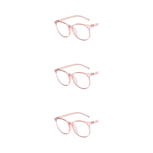 kurtrusly Stay Fashionable And Protected With Light Eyeglasses Light Glasses Fashion Permeable frame 3Set