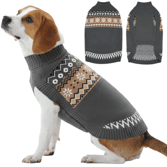 Dogo 57260-GRY-XXS Sheep Dog Sweater, Gray - 2XS - Walmart.com