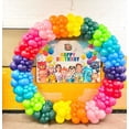 thumbnail image 3 of Globos de látex Bezente Rainbow de 12 pulgadas, paquete de 100, 3 of 7
