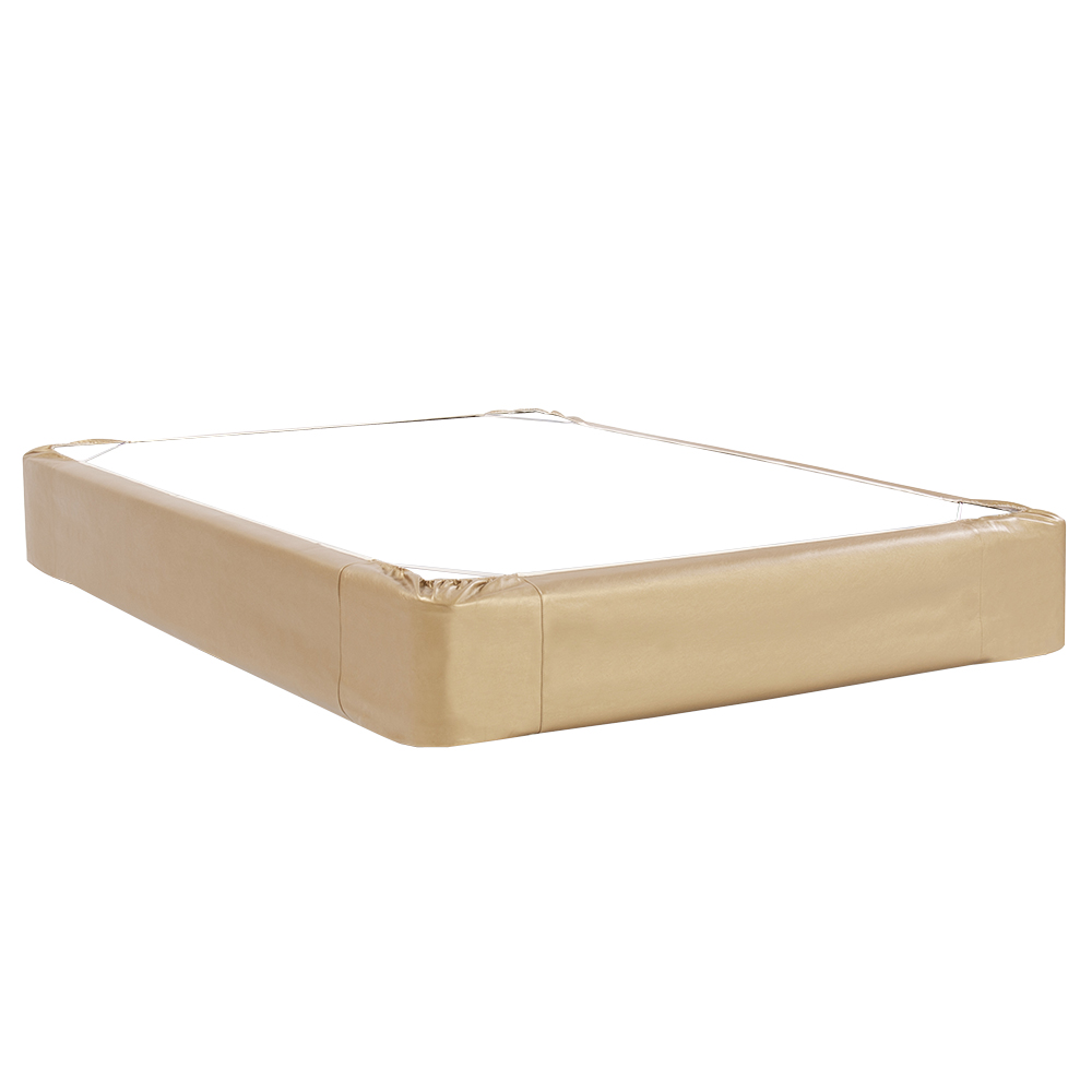 Tyler Dillon 53" x 75" x 10" Full Boxspring Cover Luxe Gold (Cover Only