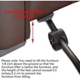 thumbnail image 5 of Ergonomic Design Furniture Lifter, Multi-Surface Compatibility, Non-Slip Grip, Adjustable Height, Durable Steel Construction, Heavy Duty Furniture Lifter For Seamless Furniture, 5 of 5