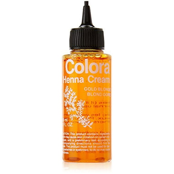 Colora Henna Creme, Gold Blond, 2 Fl Oz