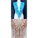thumbnail image 2 of Naiovety Exquisito aplique de encaje para corpiño de boda o accesorio para vestido de baile, la mano de obra es exquisita azul A Type1 NO1, 2 of 6