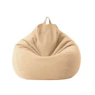 Beige bean 2024 bag chair