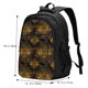 thumbnail image 5 of Balery Gold Dragonfly Mandala Mochila con carga USB para hombre y mujer - Mochila impermeable y antirrobo para laptop con puerto USB para viajes, trabajo, 5 of 7