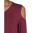 thumbnail image 5 of Nine.Eight Women’s Cold Shoulder Blouse, 5 of 5