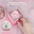 thumbnail image 3 of Eternal Rose Necklace Box Valentine"s Day Wedding Gift A, 3 of 5