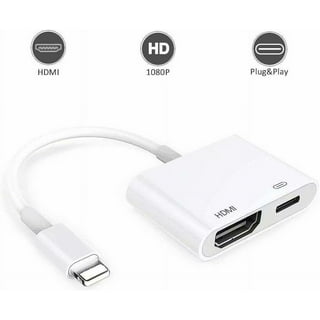 C-SAW 2m Lightning Port IOS To HDMI Cable 4K TV HDMI Display