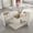 Beige + Chenille, variant on UNITED WE WIN Contemporary Designed Fabric Upholstered Accent/Dining Chair /Barrel Side Chairs Kitchen Armchair for Living Room 2PC/SET