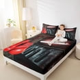 thumbnail image 4 of Feelyou Boys Boxing Gloves Queen Sheet Sets, Modern Sports Lover Bed Set, 4pcs, 4 of 7
