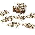 thumbnail image 3 of 15 piezas de confeti para esparcir en la mesa con el lema "Just Married" para decoraciones de boda hechas a mano, 3 of 6