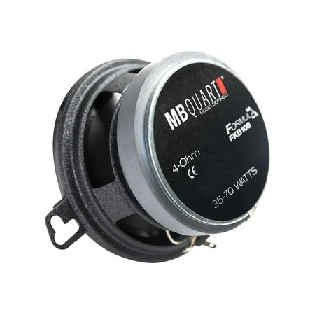 MB Quart - Formula Series 3.5" 2-Way Car Speakers with Polypropylene Cones (Pair) - Black