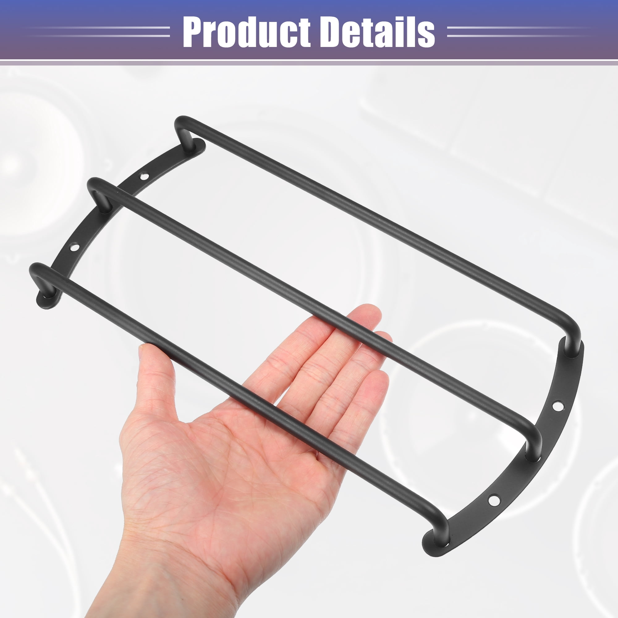 Unique Bargains Universal Black Iron Speaker Grill Bar Audio Speaker Subwoofer Cover 10"