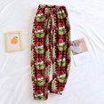thumbnail image 4 of Kawaii Grinch Anime Pj Pants Pajamas Pants for Boys Girls Cartoon Lounge Pj Print Pants Causal Sleep Bottoms, 4 of 5