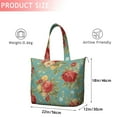 thumbnail image 4 of Pioneer Flower Floral Print Pattern Travel Tote Bags for Women Carry On,Large Weekender Bags for Women Travel,Multi Functional Duffle Bag for Work,Shopping,Sports, 4 of 5