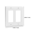 thumbnail image 2 of HAMPPLIES Decorative Wall Plates Flame Resistant Pc For Electricians In Living -Pcs American Design, 2 of 8