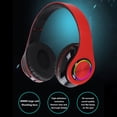 thumbnail image 4 of Noise Canceling Headphones Kids,Kid Headphones Bluetooth,High Value And High Craftsmanship Headset Bluetooth Headset Wireless for School(Wine), 4 of 10