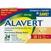 Alavert Allergy 24 Hour Relief, Citrus Burst Flavor, Orally Disintegrating Allergy Tablets, Non-drowsy Antihistamine, Loratadine 10mg, 18 Count