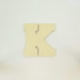 thumbnail image 1 of Package of 1, 14 Inch X 3/4" Thickness Baltic Birch Wood Letter K in The Collegiate Font, Thick for Art & Craft Project, Made in USA, 1 of 4