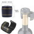 thumbnail image 3 of Botella de vino con bloqueo de código de contraseña, tapón superior con bloqueo de contraseña de botella, tapón de botella de licor con bloqueo de combinación (3 paquetes/caja), 3 of 5