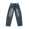 thumbnail image 6 of Jeans for Women Baggy Jeans High Waisted Skinny Stretch Haren Pants Wide Legged All Seasons Women's Pants, 6 of 7
