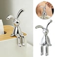 thumbnail image 1 of Cute Sitting Rabbit Figurines For Home Miniature Bunny Statues For Easter, 1 of 9