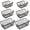 Black, variant on Metal Wire Baskets with Wooden Handles Rust Proof Steel Mesh Storage Bins Multi Purpose Organizer Containers for Kitchen Pantry Bathroom Cabinets
