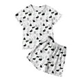 thumbnail image 1 of Ensemble de Pyjamas pour Filles, Col Rond, Confort Doux, Mode, Pyjamas pour Garçons, Vêtements pour Enfants de 6-7 Ans, 1 of 7