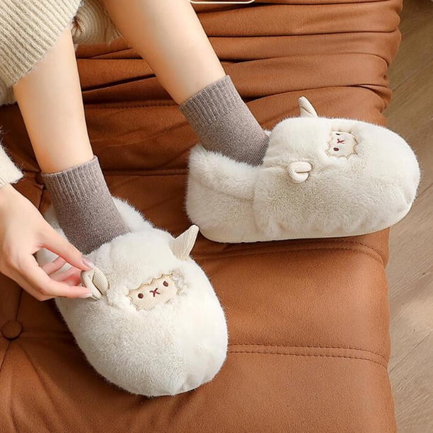 Zapatillas De Dormitorio Para Hombre Y Mujer, Pantuflas De Invierno, Pantuflas Cálidas De Felpa Para Regalo De Navidad DQrwqpou Tenis De Mujer Tenis De Hombre | En Línea