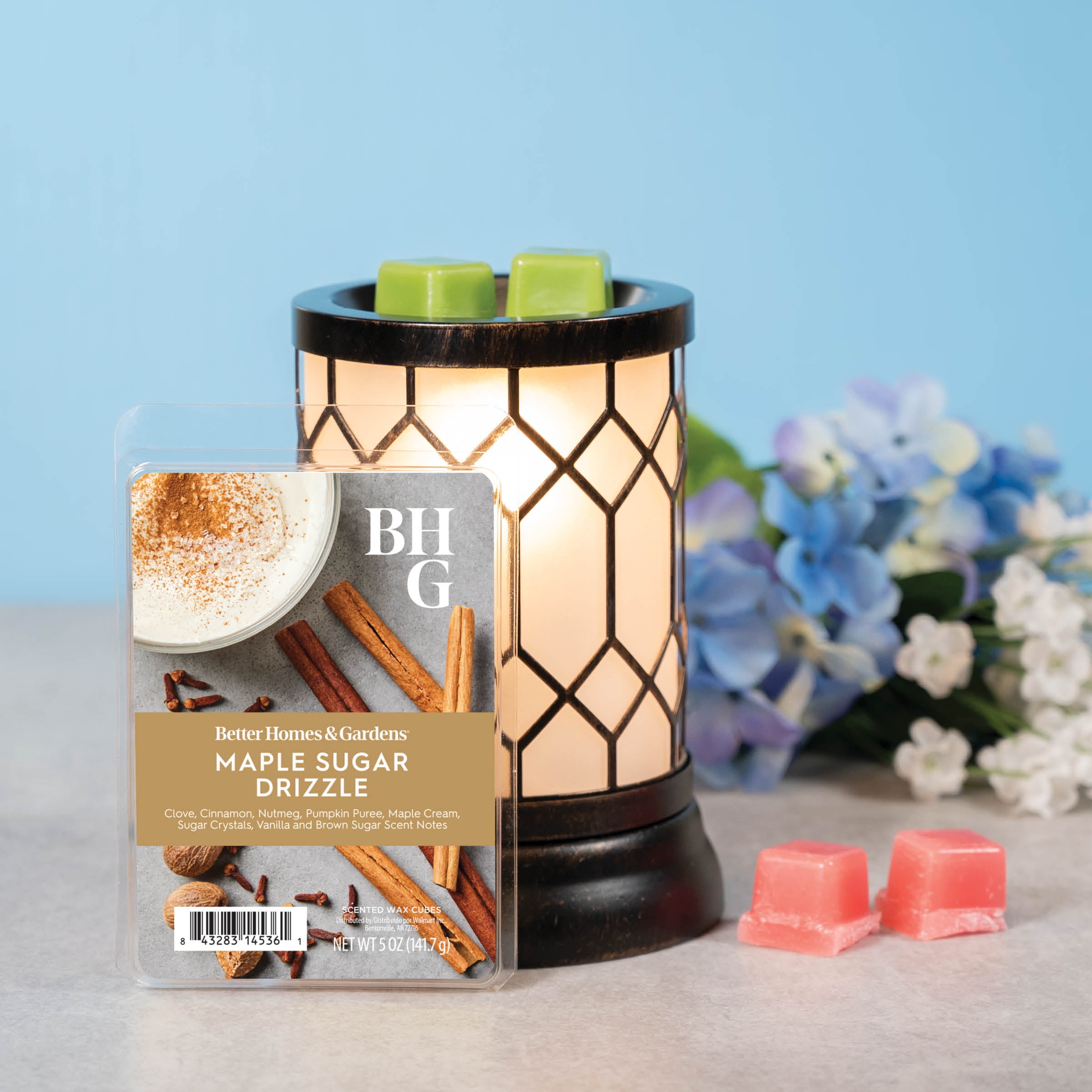 (5 pack) Maple Sugar Drizzle Scented Wax Melts, Better Homes & Gardens, 5 oz (Value Size)