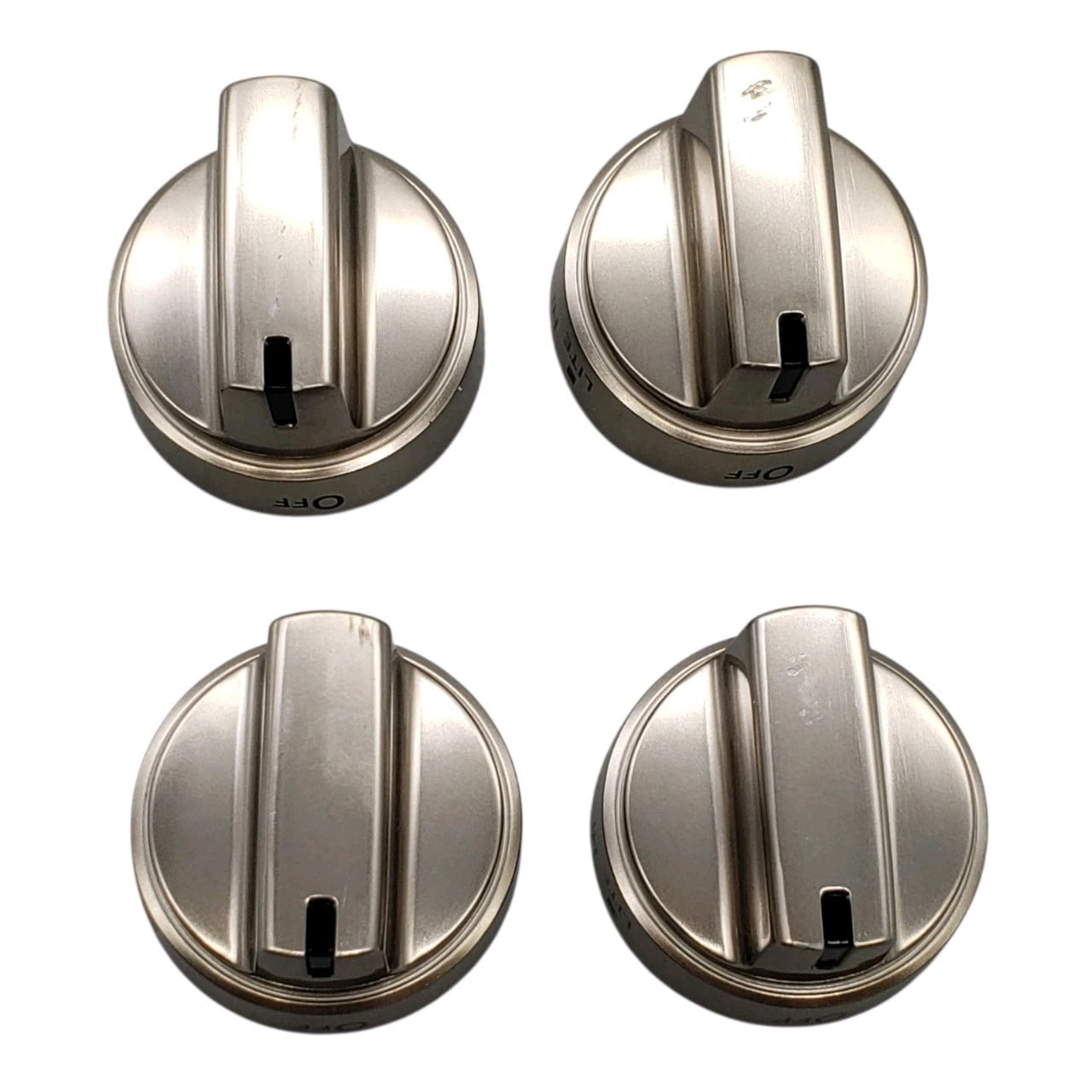 Pre-Owned OEM Replacement for GE Range Burner Knob (Set of 4) WB03X24818 - s To
