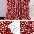 thumbnail image 2 of Dmlowu Christmas Blanket - Warm Flannel Throw Blanket for Couch Sofa Bedroom, Fluffier Soft Christmas Throw Blanket for Holiday Party Christmas Decorations, 28x39 inch, 2 of 9