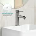 thumbnail image 4 of Aquaterior Rectangle Bathroom Vessel Sink Above Counter Porcelain Ceramic Basin, 4 of 9