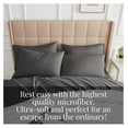thumbnail image 2 of PaFagwy Deep Pocket Split King Bed Sheets Set, 7-Piece Ultra-Soft Microfiber Bed Sheets with Two 21" Deep Fitted King Sheets, Oversize Flat Sheet, 4 King Pillowcases, Slate, 2 of 8