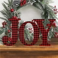 thumbnail image 2 of Conjunto de decoraciones Toystoory letras Navidad patrón cuadros al aire libre ornamento Kits de decoración, 2 of 6