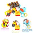 thumbnail image 2 of Juguetes colgantes para asiento de coche, cuna móvil, juguetes de peluche en espiral para bebé, cuna, cama, cochecito, barra de asiento de coche, 2 of 8