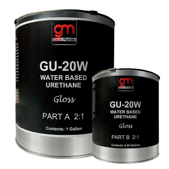 High Performance (Water Based) Polyurethane GU-20W. 1.5 Gal. Gloss