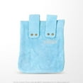 thumbnail image 4 of Light Blue Medieval Renaissance Pouch Genuine Suede Leather Coin Bag LARP Cosplay, 4 of 6