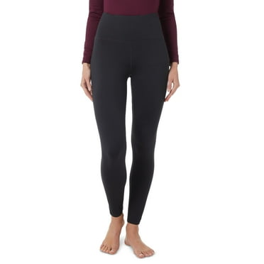 32 DEGREES Womens Fleece Lined High-Rise Leggings Black, XXL
