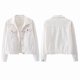 thumbnail image 3 of Chaqueta Vaquera Extragrande para Mujer con Perlas Bordadas y Abalorios XL, 3 of 6