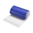 thumbnail image 1 of Unique Bargains Smooth Solid Color Faux Leather Sheets, PU Leather for DIY 10 x 135cm Blue, 1 of 4