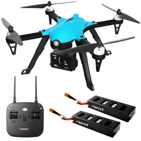 GoPro Ready HD Camera Drone - F100 Ghost Ultimate Drone Package Long Range 1080p HD Drone with Camera and Brushless Motor (Best Brushless Motor For Quadcopter)