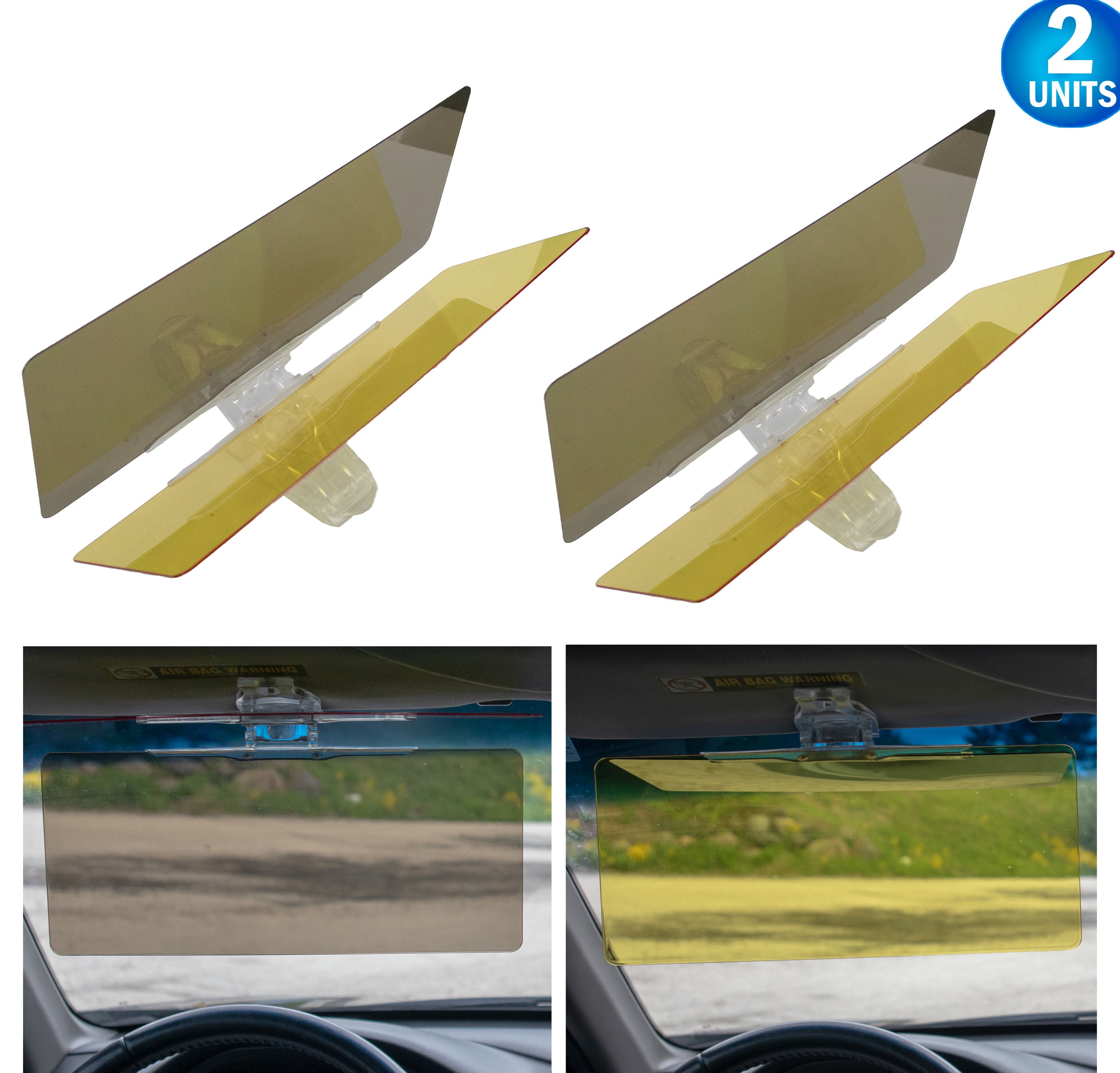 Custom Accessories 70006 Smoke Color Ray Stopper Sun Visor Custom Accessories 70006 Smoke Color Ray Stopper Sun Visor