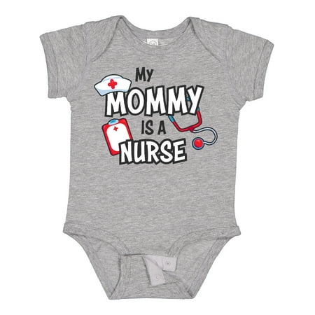 

Inktastic My Mommy is a Nurse Gift Baby Boy or Baby Girl Bodysuit