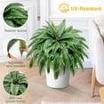 thumbnail image 2 of 2Pcs Artificial Cordyline Fruticosa Logs Tropcial Plant Fake Dracaena Tree for Indoor Outdoor Office Home Living Room Patio Greenery Porch Decor, 2 of 7